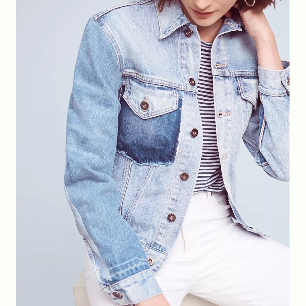 Free People Levi's Made & Crafted Denim Jacket size 1 or Women’s Small